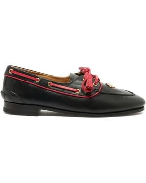 Bally Schoenen Met Metalen Detail - Bruin