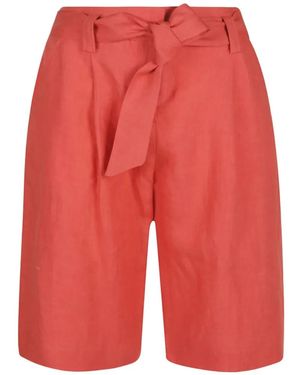 Eleventy Bow Shorts - Red