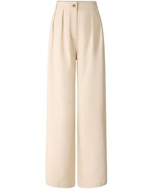 Sessun Pantalon Diegui À Design Plissé - Natural