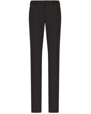 Giorgio Armani Wool Trousers - Black