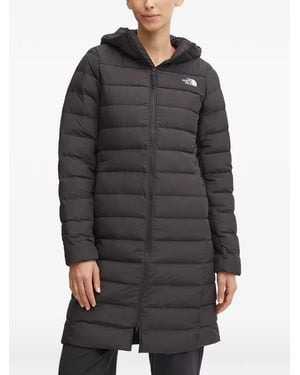 The North Face Aconcagua hooded padded parka coat - Grau