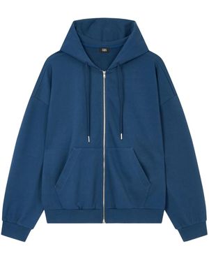 Studio Tomboy X Hoodie Met Rits - Blauw