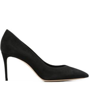 Casadei Pointed-Toe Pumps - Black
