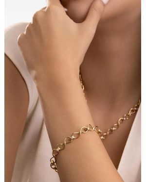 EDINA KISS Large Double Paisley Diamond Bracelet - Natural