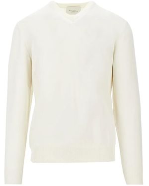 Ballantyne Pullover mit V-Ausschnitt - Weiß