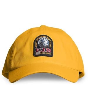 Parajumpers Logo-Patch Baseball Cap - Orange