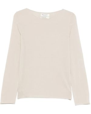 Marc O' Polo Long-Sleeve T-Shirt - Natural