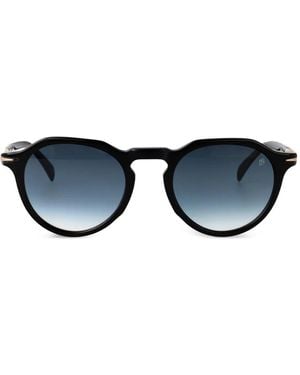 David Beckham Gafas de sol con montura cat eye - Azul