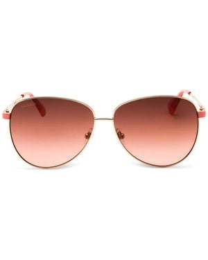 MAX&Co. Getönte Pilotenbrille - Pink
