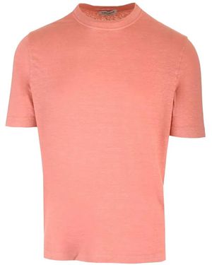 Al Duca d'Aosta Crew-Neck T-Shirt - Pink