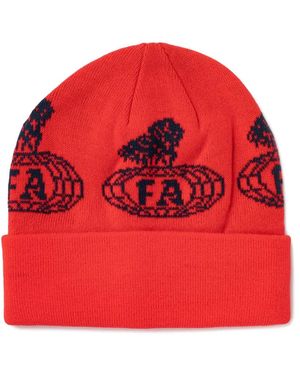 Fucking Awesome Flea The World Beanie - Red