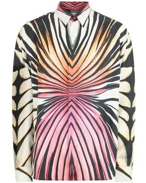 Roberto Cavalli Long-Sleeve Shirt - Pink