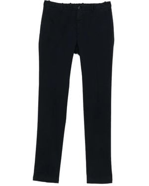 Incotex Elasticated-Waist Pants - Blue