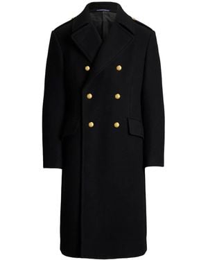 Ralph Lauren Melton Mantel - Schwarz