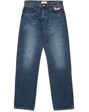 Carne Bollente Heart Pocket Back Pocket Pleasures Denim - ブルー