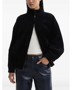 Agolde Chaqueta Blair De Pana - Negro