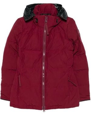 Canada Goose Chelsea Hooded Padded Jacket - Red