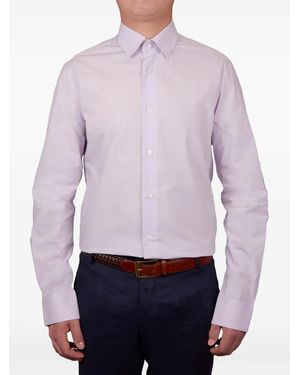 Roberto Cavalli Long-Sleeve Shirt - Purple