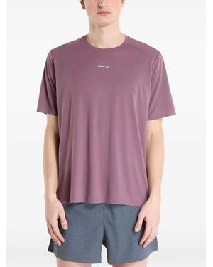 C.r.a.f.t Camiseta Hypervent Con Cuello Redondo - Morado