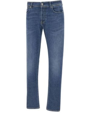 Re-hash Rubens B Five-Pockets Jeans - Blue