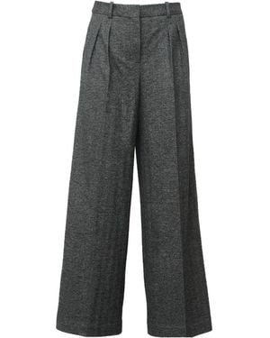 Circolo 1901 Pleated-Detail Trousers - Grey