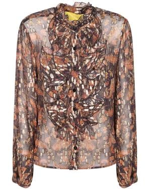 PHILIPPA 1970 Eliza Ruffled Blouse - Pink