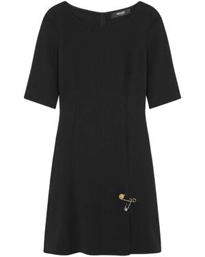 Versace Half Sleeve Dress - Black