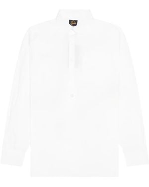 Needles Double Round-Collar Shirt - White