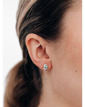 Anzie 14K Mélia Topaz Earrings - Black