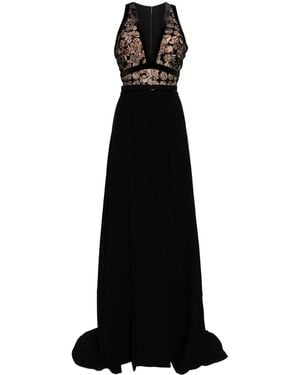 Saiid Kobeisy Lace Dress - Black