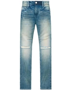 RTA Olivier Stacked Jeans - Blue