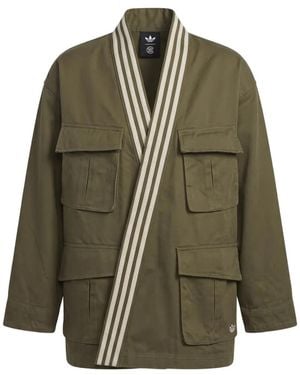 adidas Clot Jacket By Edison Chen - Green