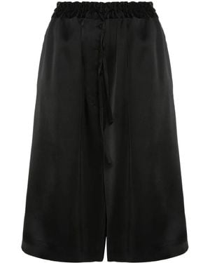 Jil Sander Shorts Con Coulisse - Nero