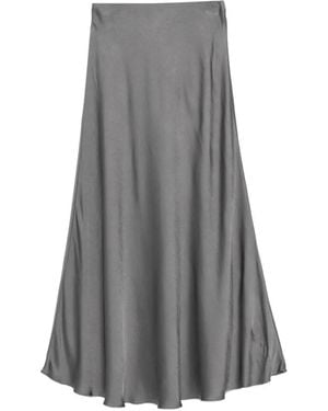 Daniele Fiesoli Flared Maxi Skirt - Grey