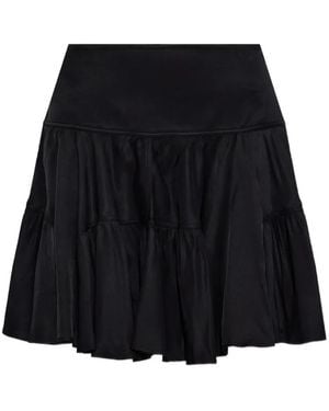 IRO Ruffled Mini Skirt - Black