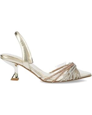 ALDO 80Mm Elega Sandals - Metallic