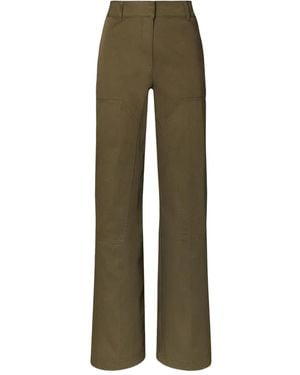 Tory Burch ポケット パンツ - グリーン