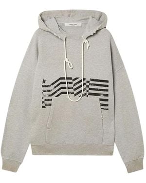 Golden Goose Hooded Sweatshirt - White