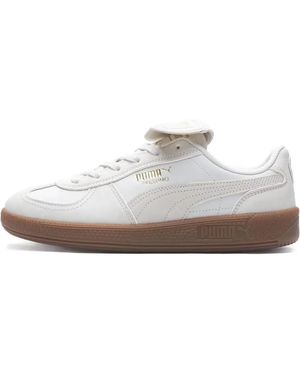 PUMA Palermo Premium Trainers - White