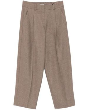Seductive Sloanne Pleated Trousers - Grey