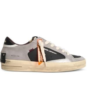 Crime London Skate Deluxe Panelled Trainers - White