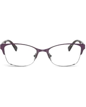 COACH Gafas Con Montura Cat Eye - Blanco