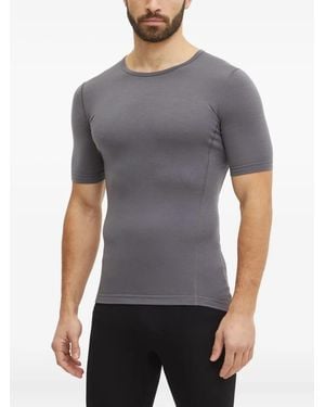 adidas Short-Sleeve Crew-Neck Performance Top - Grey