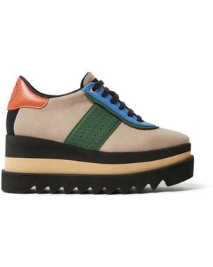 Stella McCartney Elyse Platform Derby Shoes - Green