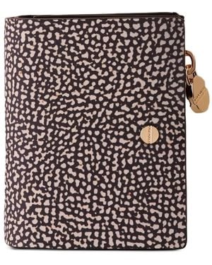 Borbonese Leather Wallet - Black