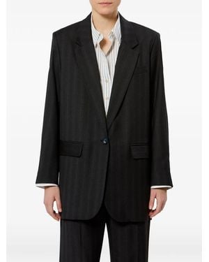 Isabel Marant Nerix Wool Jacket - Black