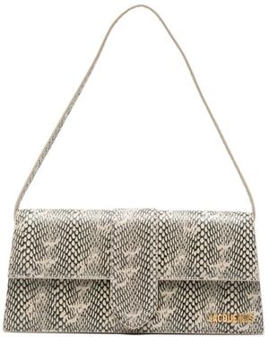 Jacquemus Le bambino bolso de hombro largo - Gris
