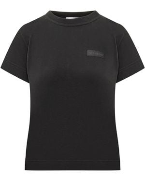 Givenchy T-Shirt Met Logopatch - Zwart