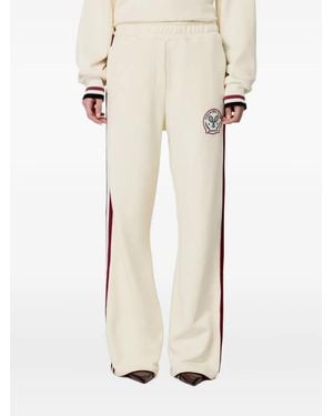 hinnominate Side-Stripe Trousers - Natural