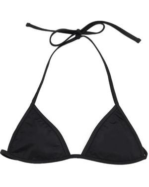 Paloma Wool Top De Bikini Adina Con Cuello Halter - Negro